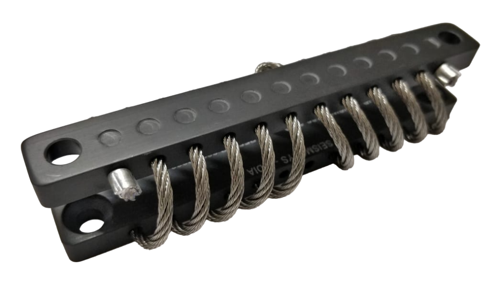 Compact Wire Rope Isolator for Server Racks
